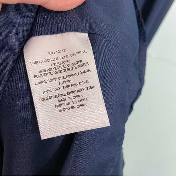 Jenny Yoo Leah Dress Navy Blue Maxi Missing Convertible Straps Sz‎ 6 Bridesmaid - Picture 5 of 5